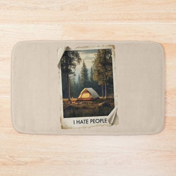 Item preview, I Hate People Camping Tent Design – Funny Introvert Nature Lover designed and sold by MoonLightFX.