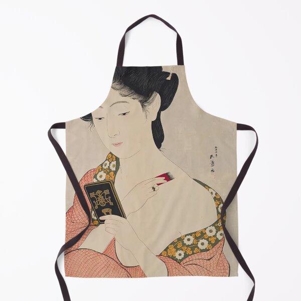 Item preview,  Woman Applying Makeup by Hashiguchi Goyo designed and sold by TeeARTHY.