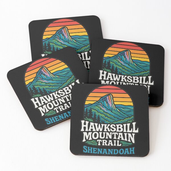 Item preview, Shenandoah Hawksbill Mountain Trail Retro designed and sold by TomFrontierArt.