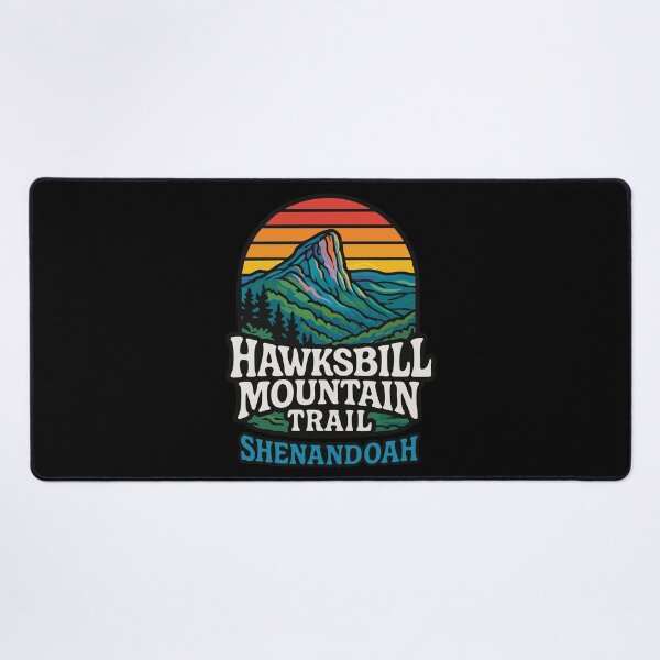 Item preview, Shenandoah Hawksbill Mountain Trail Retro designed and sold by TomFrontierArt.