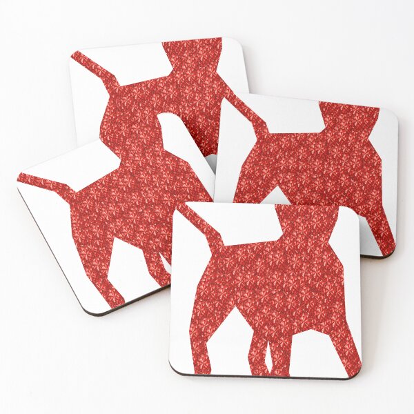 Item preview, Red Rhinestone  Dog  designed and sold by TheIconSmith.
