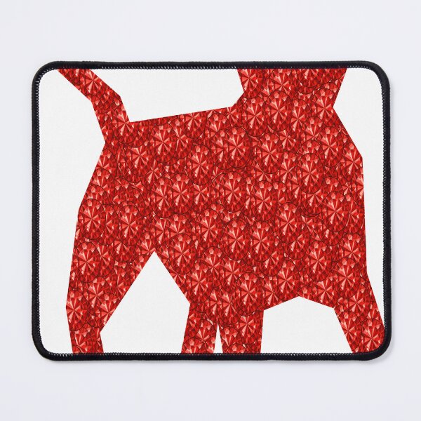 Item preview, Red Rhinestone  Dog  designed and sold by TheIconSmith.