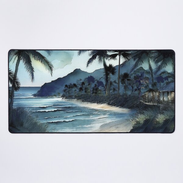 Item preview, When You See Hanalei Under Moonlight designed and sold by J Marielle Designs.