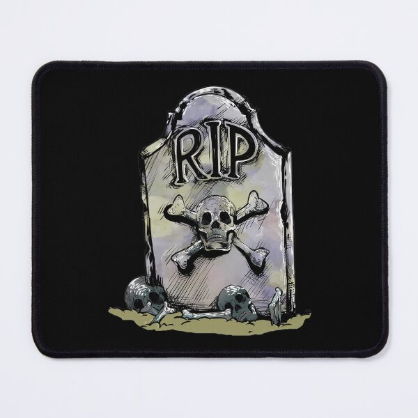 Item preview, Tombstone RIP watercolor gravestone  	 designed and sold by cnljdtzaoo0.