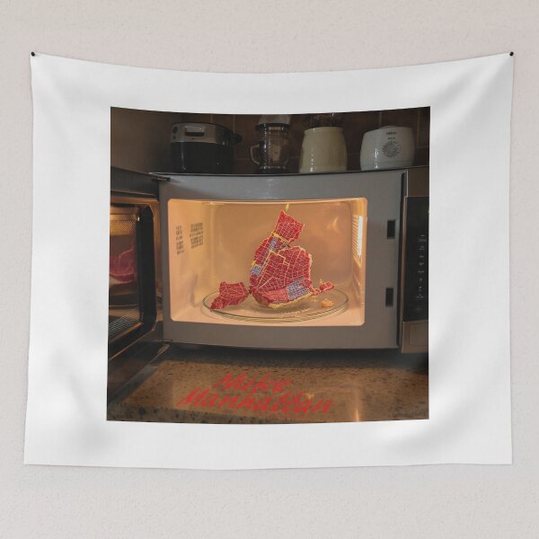 Item preview, The Nuke Manhattan Print designed and sold by Lichentroupe63.