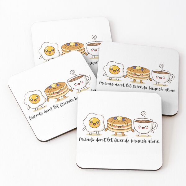 Item preview, Kawaii Breakfast Squad – Cute Egg, Pancakes & Coffee Friends designed and sold by SimplyJasper.