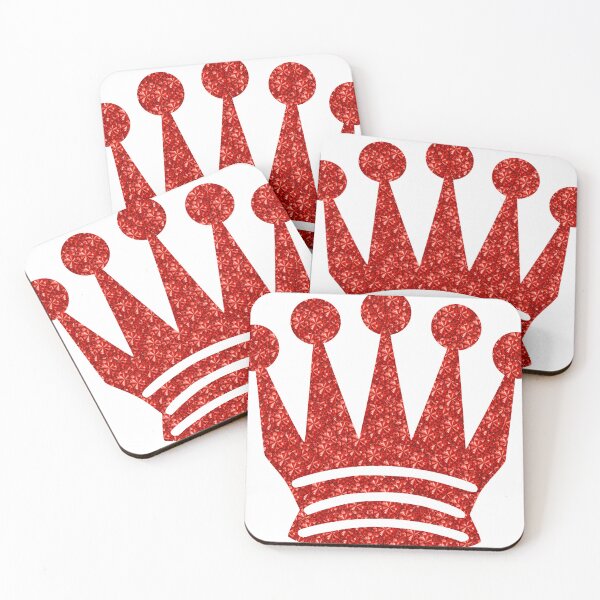 Item preview, Red Rhinestone  Chess Piece Queen designed and sold by TheIconSmith.