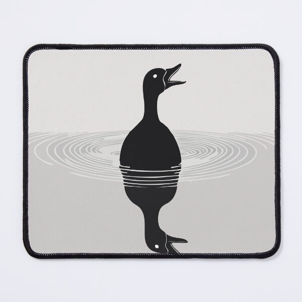 Item preview, Duck Reflection – Minimalist Funny Duck designed and sold by zaqol.