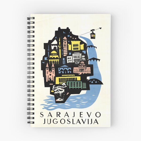 Item preview, Vintage Sarajevo Yugoslavia Poster  designed and sold by Venceremos1959.