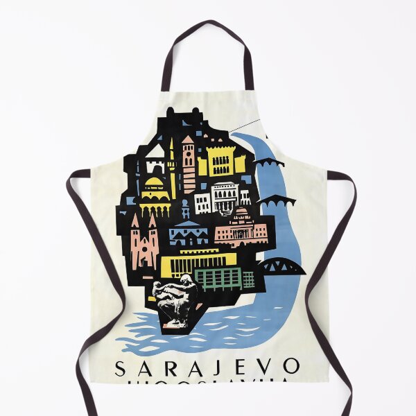 Item preview, Vintage Sarajevo Yugoslavia Poster designed and sold by Venceremos1959.