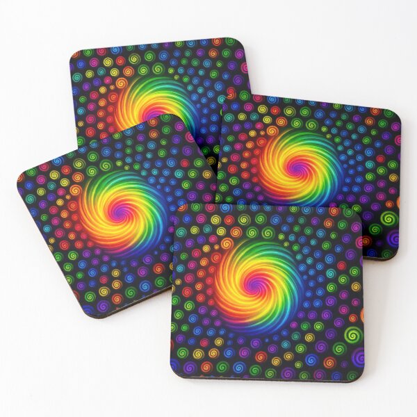 Item preview, Glowing spirals in the cosmos designed and sold by Sigtrix.