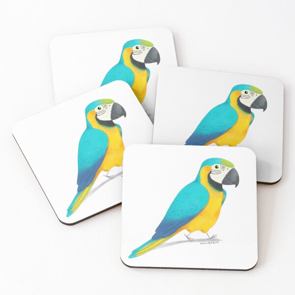 Item preview, Blue and Yellow Macaw designed and sold by julianamotzko.