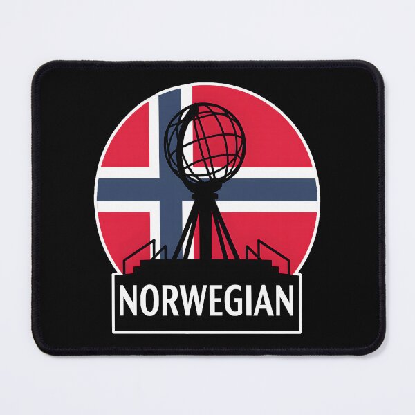 Item preview, Norway Travel Souvenir Shirt – Norwegian Flag with Nordkapp Globe Design for Scandinavian Pride and Adventure Lovers designed and sold by DrawHandArt.