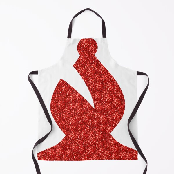 Item preview, Red Rhinestone  Chess Piece Bishop designed and sold by TheIconSmith.