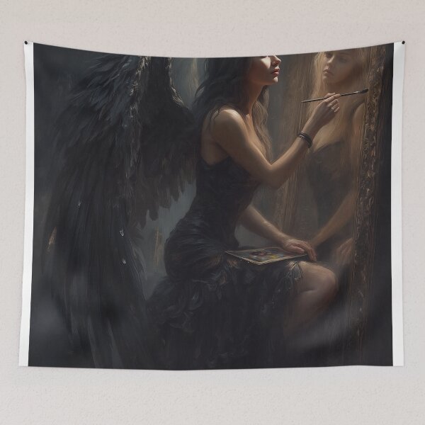 Item preview, The Painter of Shadows designed and sold by oanaunciuleanu.