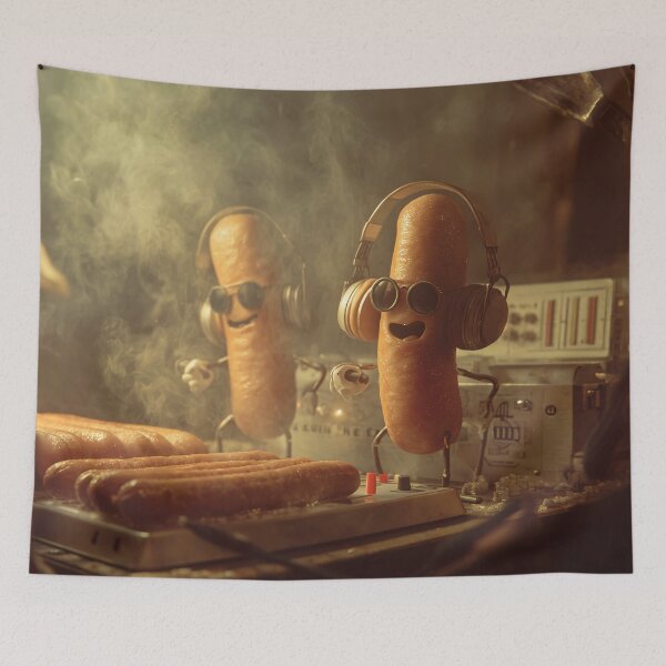 Item preview, Sausages on the beat designed and sold by Brendon987.