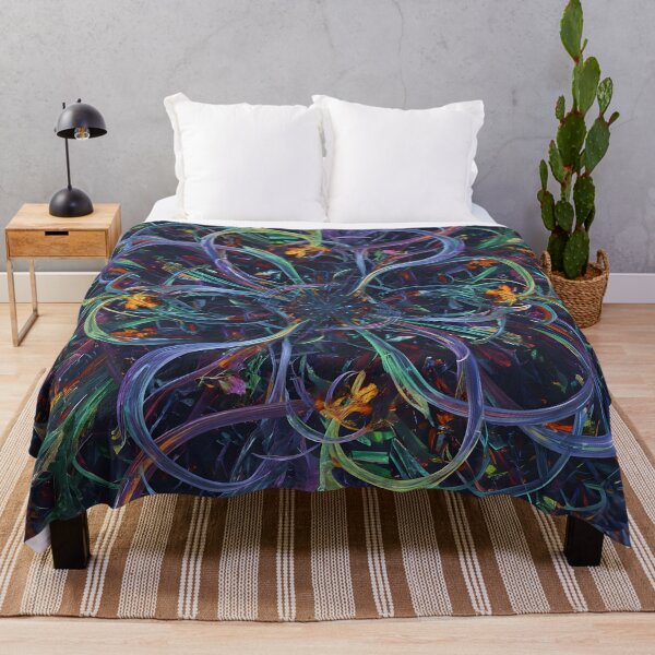 Item preview, Ethereal Cosmic Light Mandala: Galactic Bloom designed and sold by omiartsist.