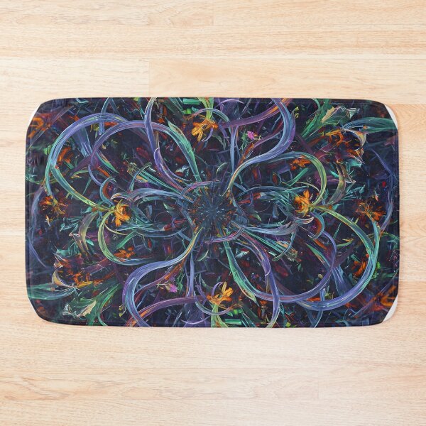 Item preview, Ethereal Cosmic Light Mandala: Galactic Bloom designed and sold by omiartsist.