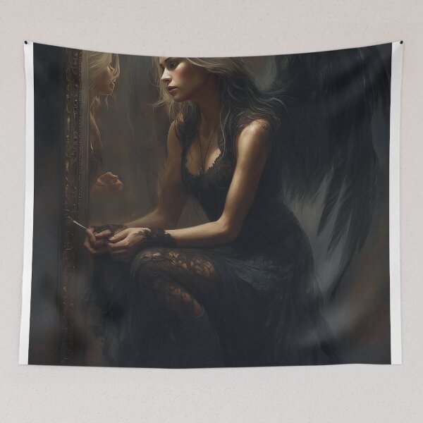 Item preview, The Painter of Shadows designed and sold by oanaunciuleanu.