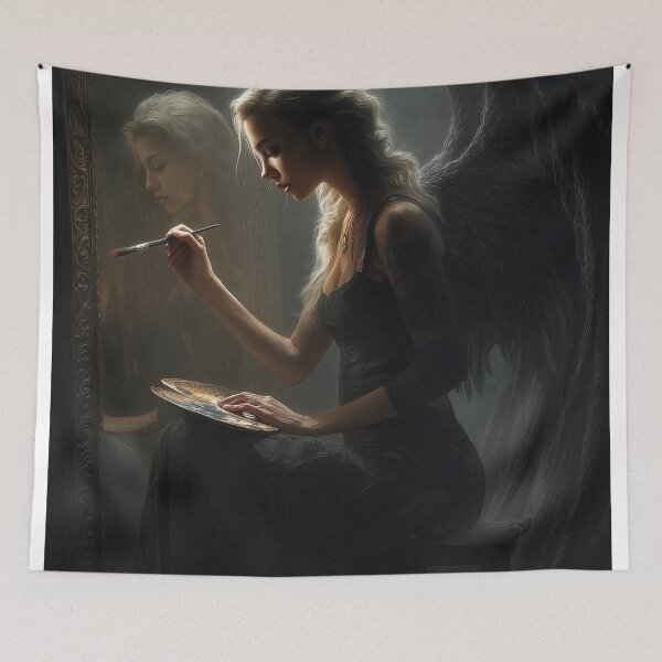 Item preview, The Painter of Shadows designed and sold by oanaunciuleanu.