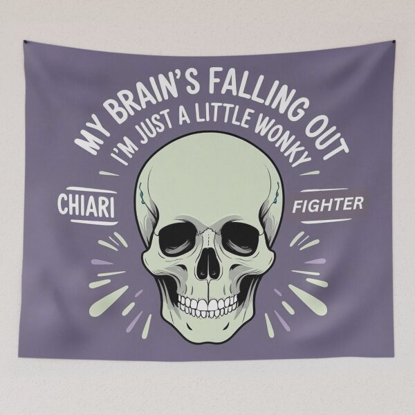 Item preview, Chiari Fighter my brain's falling out designed and sold by NolanChiariHope.