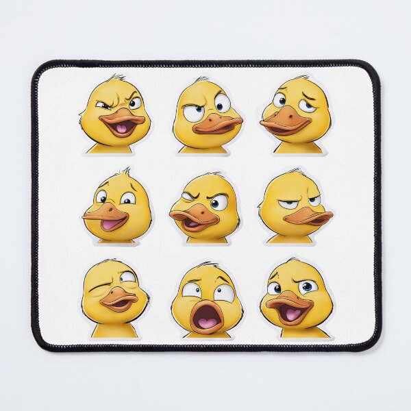 Item preview, Funny Duck Emotes Sticker Pack designed and sold by abicir.