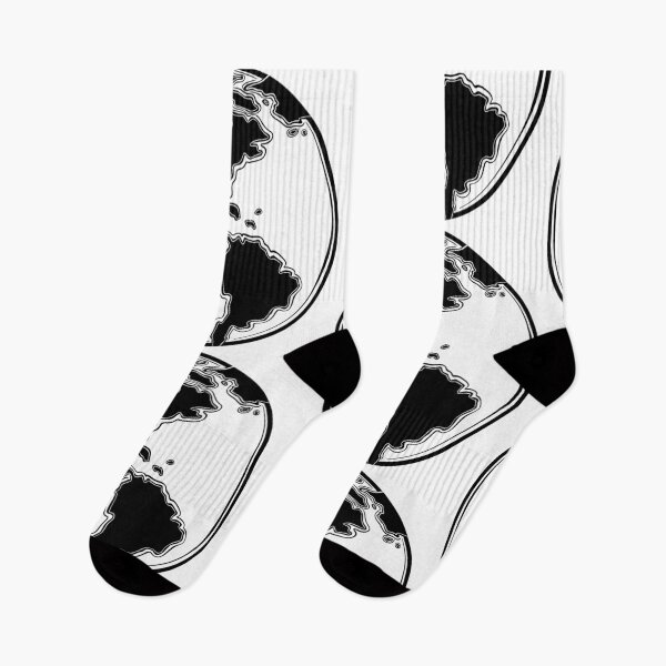 Item preview, Nuestro mundo, la Madre Tierra, luciendo elegante en blanco y negro. designed and sold by Infinite-Charm.