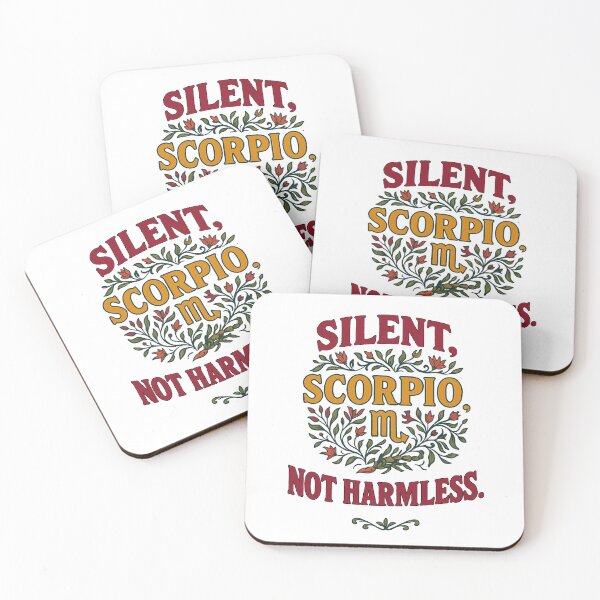 Item preview, Scorpio "Silent Not Harmless" Art Nouveau T-Shirt | Mysterious Zodiac Gift designed and sold by MySpiritTravels.