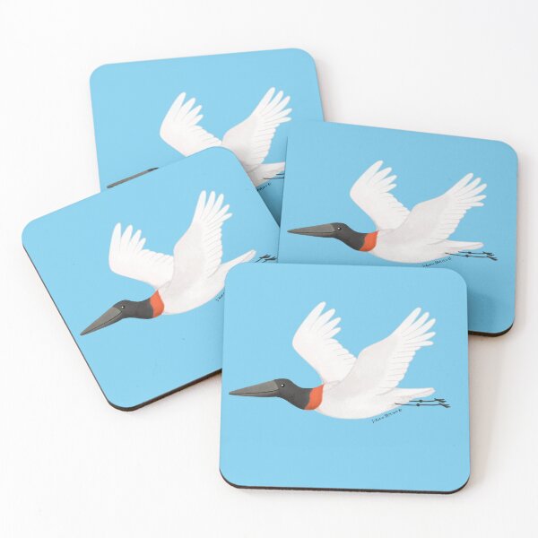 Item preview, Jabiru Stork flying designed and sold by julianamotzko.