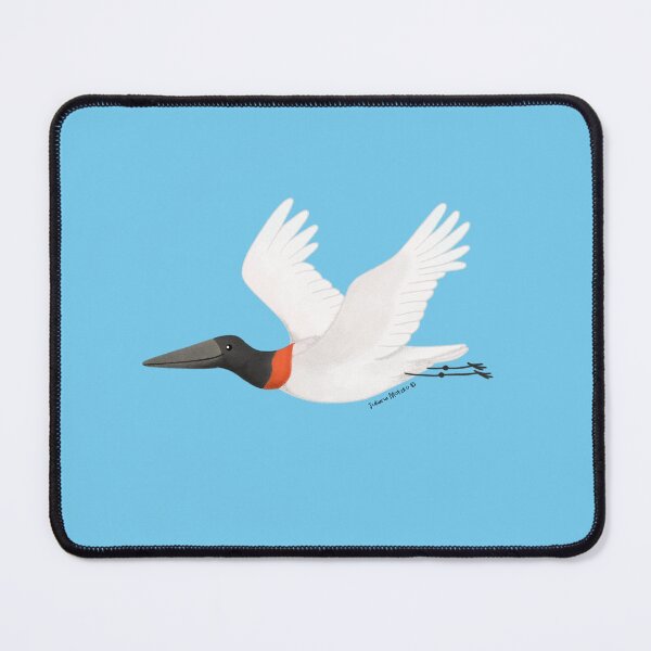 Item preview, Jabiru Stork flying designed and sold by julianamotzko.