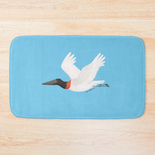 Item preview, Jabiru Stork flying designed and sold by julianamotzko.