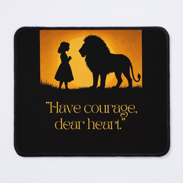 Item preview, Have Courage, Dear Heart Narnia Quote designed and sold by The Painted Topaz.