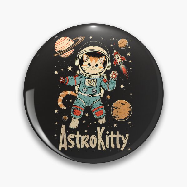Item preview, Astrokitty Graphic - British Shorthair Cat In Space Design (3) designed and sold by sherfyvho.