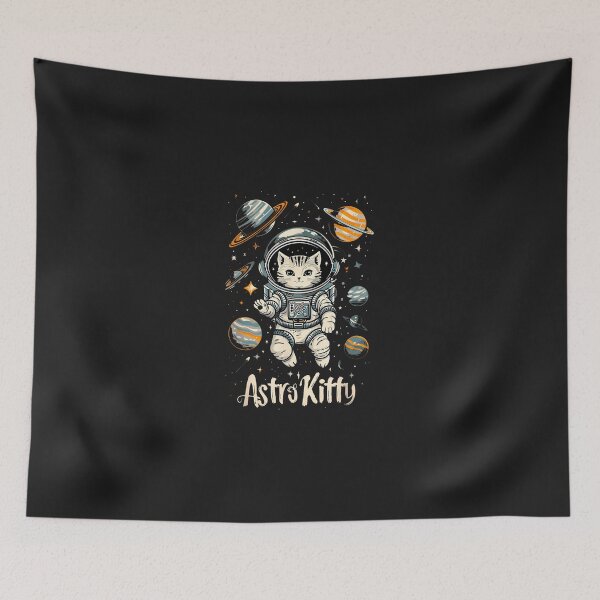 Item preview, Astrokitty Graphic - British Shorthair Cat In Space Design designed and sold by droneyfto.