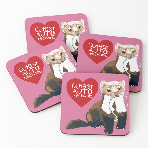 Item preview, The Cutest Auto mechanic designed and sold by belettelepink.