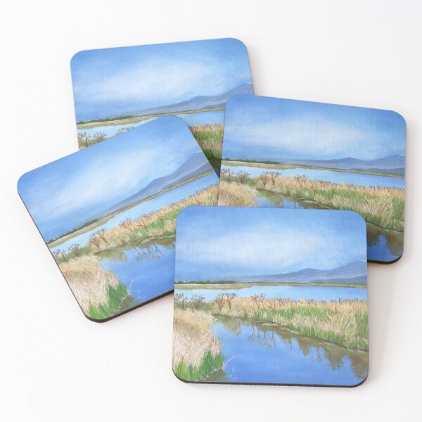 Item preview, HULA VALLEY Oil Painting On Canvas Board 17 X 13 Inches designed and sold by Melvyn Kahan.