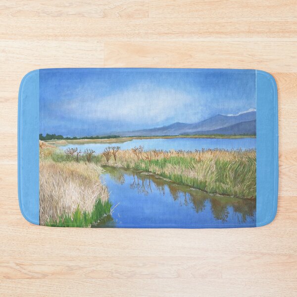 Item preview, HULA VALLEY Oil Painting On Canvas Board 17 X 13 Inches designed and sold by Melvyn Kahan.