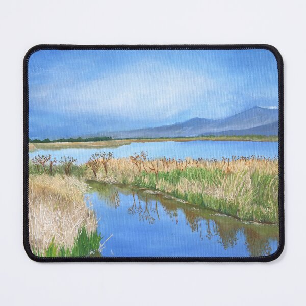 Item preview, HULA VALLEY Oil Painting On Canvas Board 17 X 13 Inches designed and sold by Melvyn Kahan.