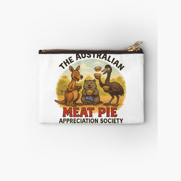 Item preview, Outback Trio – Kangaroo, Wombat & Emu Sharing Meat Pies designed and sold by The Australian Meat Pie Appreciation Society.