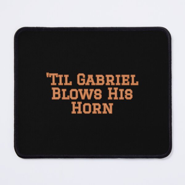 Item preview, Til Gabriel Blows His Horn College Mascot Designs Transparent	 designed and sold by ryriyfgexan39.