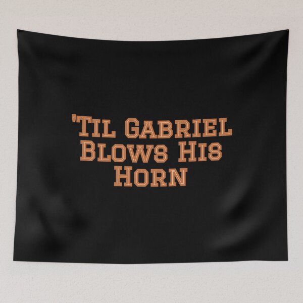 Item preview, Til Gabriel Blows His Horn College Mascot Designs Transparent	 designed and sold by ryriyfgexan39.