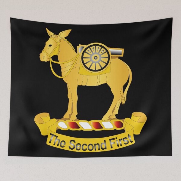 Item preview, Army - 2nd Field Artillery Regiment wo Txt designed and sold by Military Insignia Products.