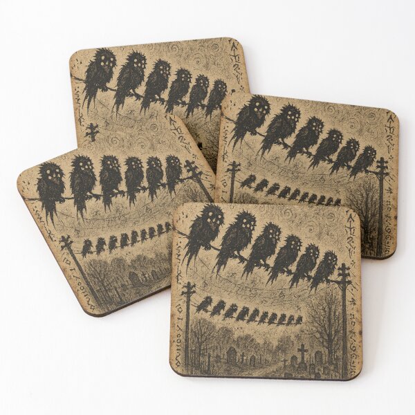 Item preview, A Murder of Murmurs designed and sold by AbstractAnom.