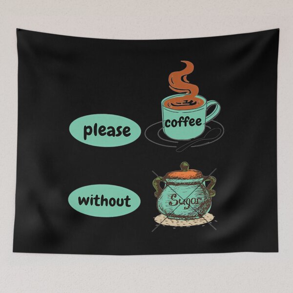 Item preview, Please Coffee Without Sugar  Best 	  	 designed and sold by aitufgqc68.