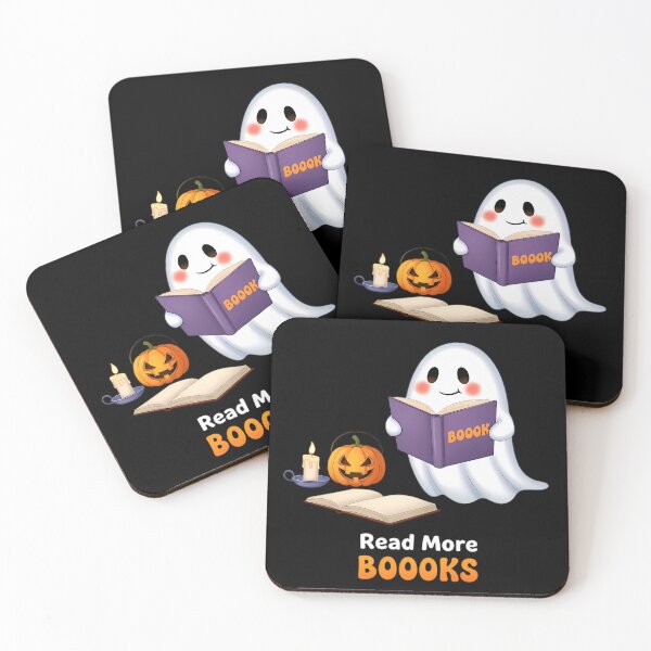 Item preview, Read More Boooks Ghost designed and sold by Linework Studio.