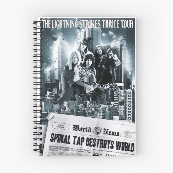 Item preview, Spinal Tap Nov. 29, 1985 Concert Poster #350 designed and sold by pryliacerston.
