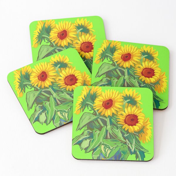 Item preview, Sunflowers  David Hockney designed and sold by Vicky Brago-Mitchell®.