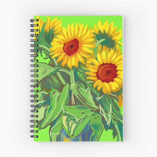 Item preview, Sunflowers  David Hockney designed and sold by Vicky Brago-Mitchell®.