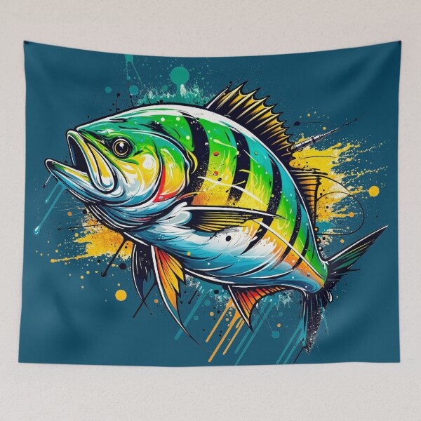 Item preview, Colorful Predator designed and sold by BrushAI.
