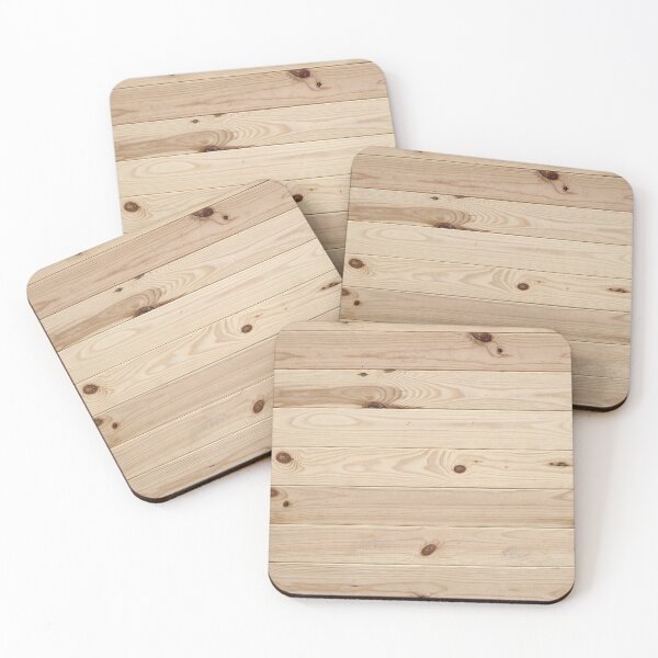 Item preview, Light Wooden Plank Texture with Natural Knots and Grain designed and sold by printempstg.